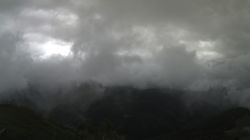 Vista del Monte Rosa dal Monte Marca