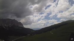 San Martino in Badia, dal Passo delle Erbe verso Bressanone (Monte Gabler e delle Odle di Eores)