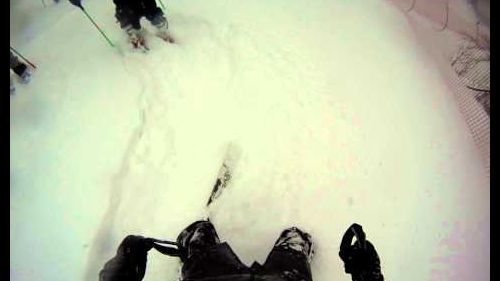 GoPro skiing (powder in Piancavallo)