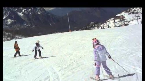 A sciare con Sofia