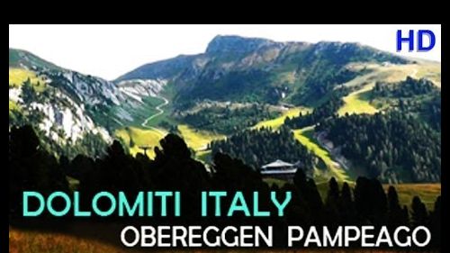 DOLOMITI - ITALY - Gruppo dolom. del Latemar - Obereggen Pampeago, camminando sul sentiero del bosco