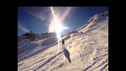 GoPro skiing in champorcher part-1