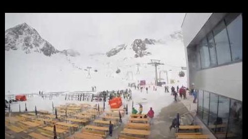 Gopro: British Army Snowboarding SBX ordning timelapse - Stubai Glacier