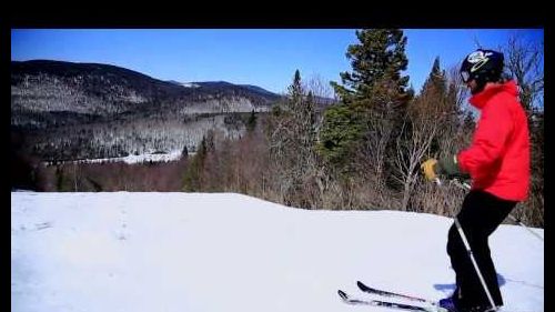 Telemark lessons - intro to moguls