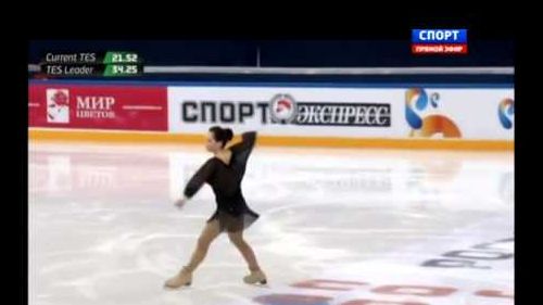 Elizaveta tuktamysehva - russian national 2014, sochi - short program