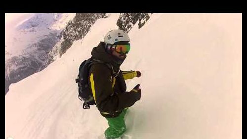 #Freeride Roccette 18.01.2015 @Monte Moro, Macugnaga #snowboard #ski