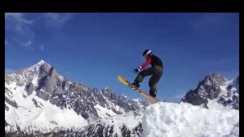Chamonix Snowboarding & Skiing Off Piste Powder- Vallee Blanche, Grand Montets, Le Tour...