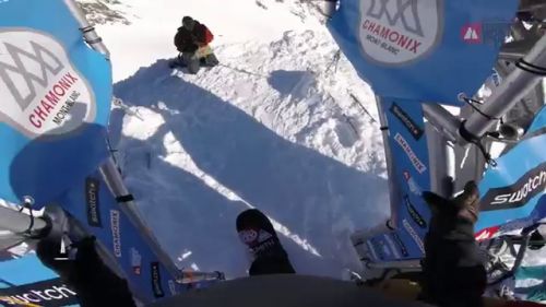 GoPro Winning run Sammy Luebke - Chamonix-Mont-Blanc - Swatch Freeride World Tour 2016