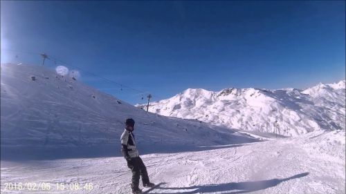 First snowboard trip ever @ val thorens (2016)