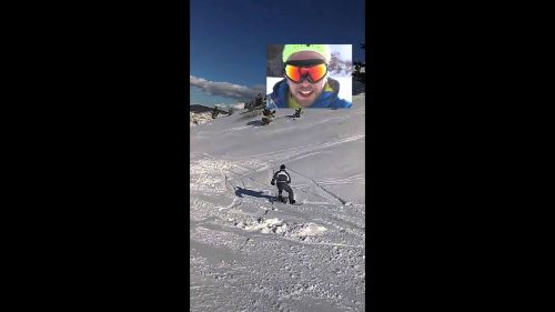 Roccaraso snowboard grande discesa