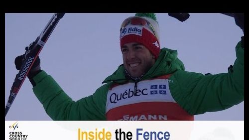 Pellegrino - the world's best male sprinter 2016 - inside the fence - fis cross country