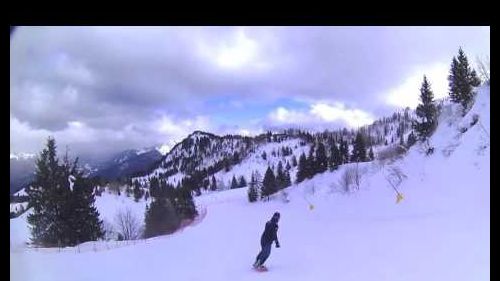 snowboarding monte zoncolan Vasja & Boris march 2016