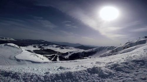 Emotions high altitude and the pleasure of skiing in HD. Roccaraso 2016. #GoPro
