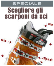 Come scegliere gli scarponi da sci