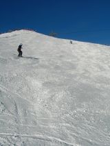 annina e denis dal ripido muro dello Schilthorn