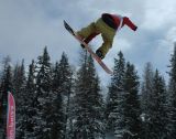 Snowboarder a PratoNevoso