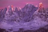 pale di san martino viste dalla val di fiemme