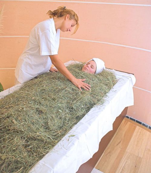 The hay bath The hay bath
