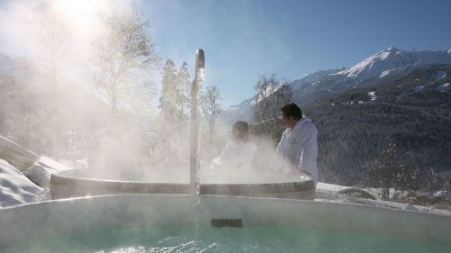Bagni nuovi a Bormio inverno