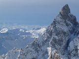 Aiguille Noire sul Monte bianco