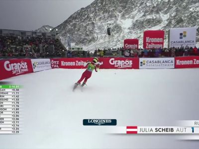 Video Julia Scheib regala allAustria la vittoria in gigante dopo nove anni, il video della seconda manche