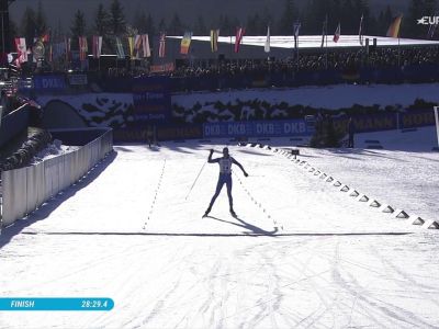 Video Lisa Vittozzi vince lInseguimento di Hochfilzen: il video dellarrivo in solitaria dellazzurra