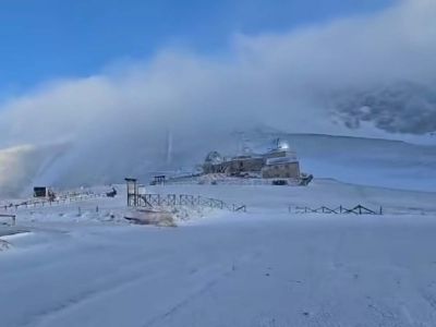 Video La neve di Maggio imbianca Campo Imperatore, temperature sottozero