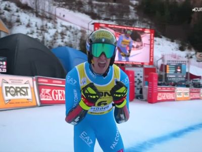 Video Giovanni Franzoni è strepitoso! 3° in Super G sulla Saslong, il video del primo podio in carriera