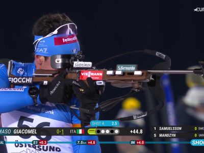 Video Giacomel primo dei non scandinavi nellindividuale: è settimo, gli highlights della gara