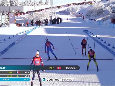 Video Italia, che peccato! Azzurri a 1 dal podio nella staffetta maschile ad Oberhof: rivivi larrivo di Tommaso Giacomel