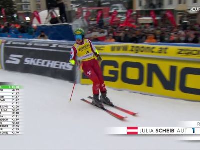 Video Scheib dimentica luscita del giorno prima e centra il successo. Il video della sua 2ᵅ manche