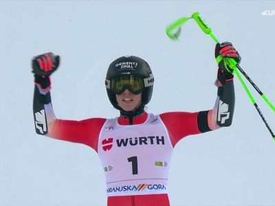 Video Camille Rast è in formissima! Prima vittoria in carriera in gigante, rivivi la sua seconda manche a Kranjska Gora