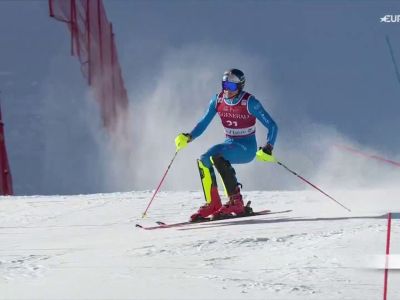 Video Alex Vinatzer da 25° a 4° nello slalom di Val dIsere. Il video del podio sfiorato