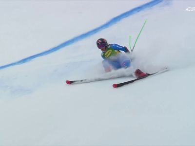 Video Goggia cade nella prima manche di Soelden, la dinamica dellincidente spaventa Brignone