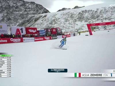 Video Zenere unica italiana in classifica nel primo gigante stagionale: riguarda la sua manche