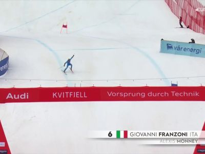 Video Franzoni, finale col brivido: rischia linforcata allultima porta in SuperG e alla fine arriva 5°. Rivedilo