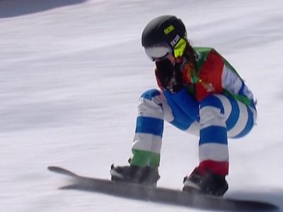 Video Michela Moioli è oro da favola nello Snowboard Cross, il video della sua gara