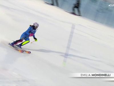 Video Emilia Mondinelli a punti per la 2ᵅ volta in carriera: riguarda la sua prima manche