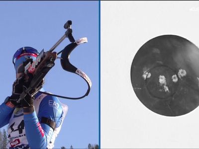 Video Lisa Vittozzi fantastica nellInseguimento di Hochfilzen, il video dellultimo poligono dellazzurra