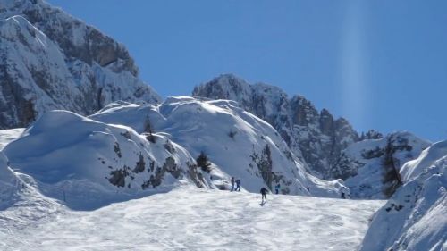 Sciare sulle piste di Colere in Val di scalve