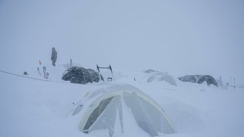 Tenda ghiacciaio Monte Bianco   Esercito    dsc8598