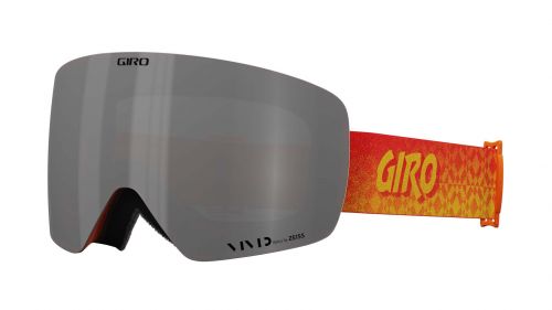 Giro contour goggle orange cover up vivid onyx hero h