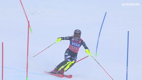 Shiffrin al comando dello slalom gigante di Špindleruv, il video della sua prima manche, dominio assoluto