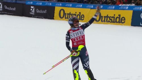 Mikaela Shiffrin è imbattibile, terza vittoria su tre in slalom. Il video della seconda manche a Copper Mountain