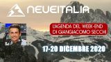 L'agenda del week-end di Giangiacomo Secchi - 17-20 Dicembre 2020