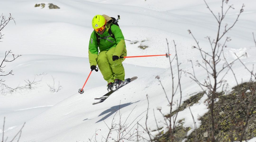 Andrea Bergamasco al test di Scott The ski (2017)
