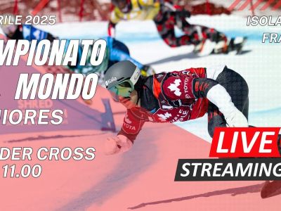 Video LIVE | Isola 2000 | Campionato del mondo juniores 2025 | Snowboard Cross