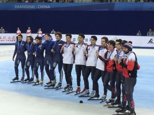 La staffetta maschile rialza la testa e sale sul podio di Coppa a Shanghai: è argento