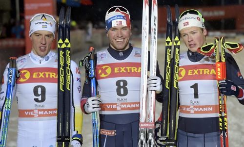 Sfida Norvegia-Svezia nella sprint maschile di Ruka: la spunta Golberg
