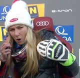 Mikaela Shiffrin comanda la prima manche dello slalom di Semmering